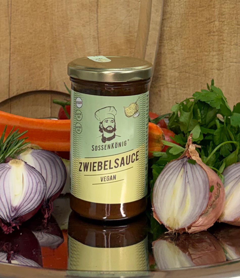 Zwiebelsauce vegan