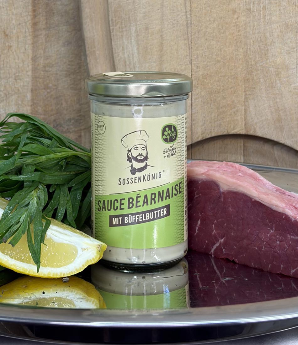 Sauce Béarnaise mit Büffelbutter