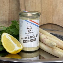 Sauce Hollandaise mit Büffelbutter