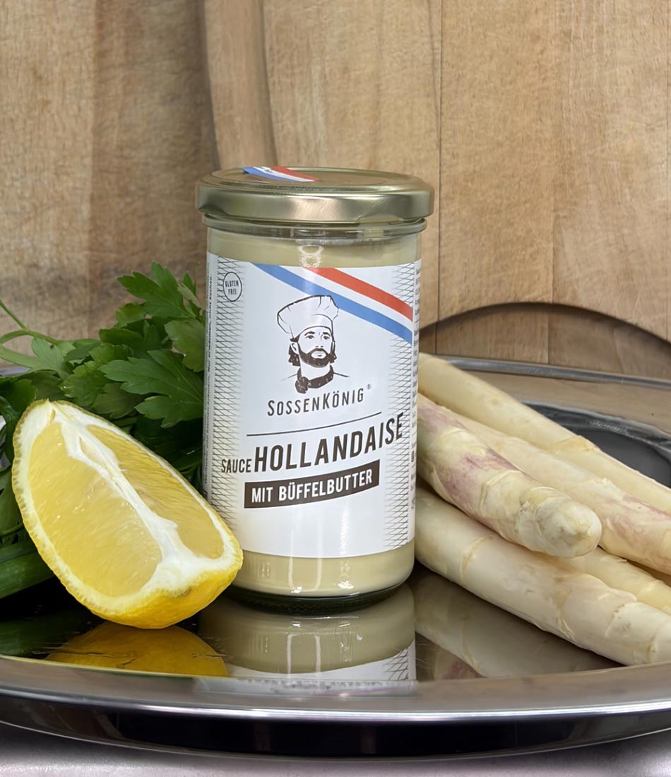 Sauce Hollandaise mit Büffelbutter